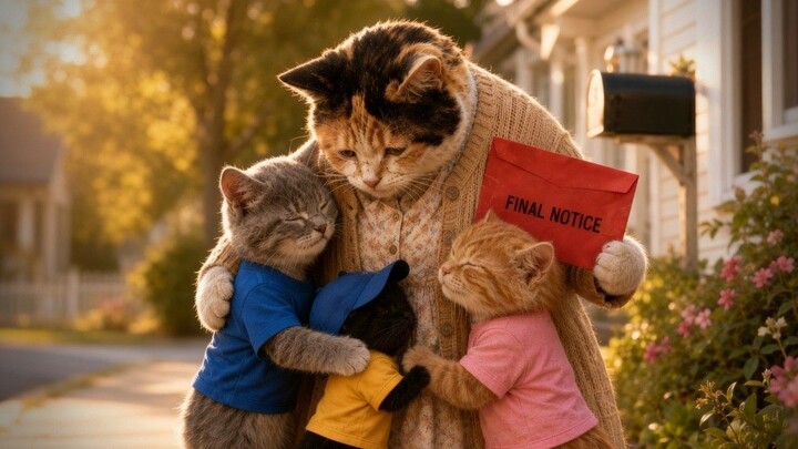 永不放弃的小猫们｜给Harper太太一个家 | The Kittens Who Wouldn’t Give Up | Gingy Family