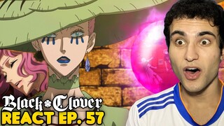 A RAINHA DAS BRUXAS! MINHA NAMORADA FOI ATACADA 😡 React Black Clover EP. 57