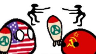 【Polandball】One minute cold war, but bgm is GrooveBattle