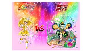 Cure Peace VS Koishi Komeiji (Smile Precure VS Touhou Project / Remake Version 3)