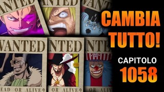 ORA CAMBIA TUTTO! - CAPITOLO 1058 (analisi e teoria) | ONE PIECE