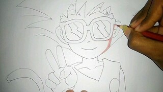 Gambar anime pas SD dulu Dragon Ball Goku