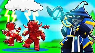 The New WIZARD KIT is Overpowered...(Roblox BedWars)