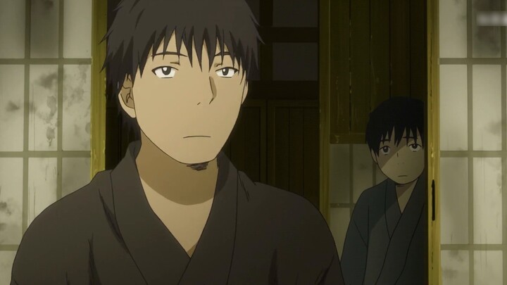 No one in the village wanted to buy the boy's pork. Mushishi Ginko also wanted to try it, but it was