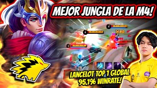 ¡KAIRI ES EL MEJOR JUNGLA DEL MUNDO! LANCELOT TOP 1 GLOBAL 95.1% WINRATE! | MOBILE LEGENDS