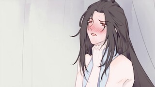 [Patriark Jalan Iblis] Lan Zhan x Wei Ying, Wei Ying bingung! Bagaimana cara memakai sweter backless