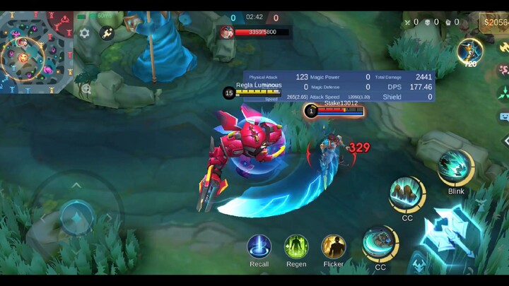 percobaan hero grock - mobil legendas - part 2