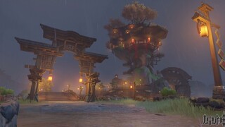 《原神》雷暴雨天气（纯音效）