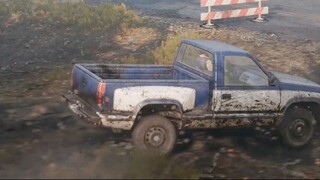 Downhill from the mountain in a Chevrolet CK150