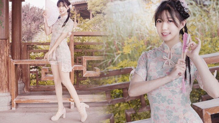 Wenwan cheongsam, I wander around the world ❀Wanderer Pipa [Modiandeng]