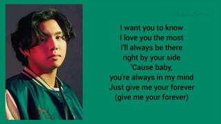 Zack Tabudlo - Give Me Your Forever [Lyrics]