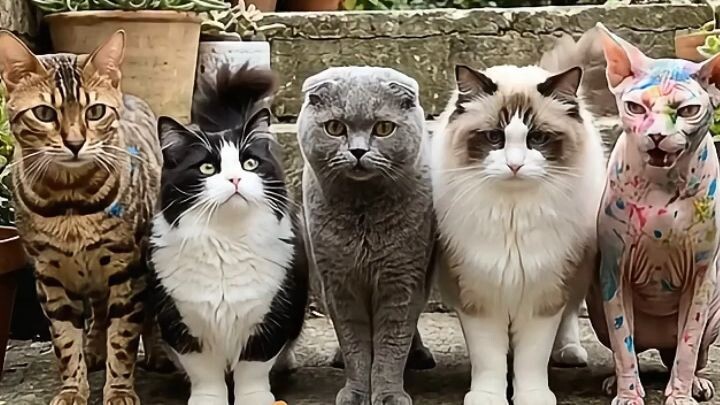 POV：你的猫咪即将变成一场彩虹大灾难。