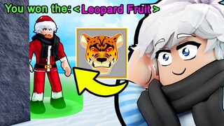 SANTA Has FREE DEVIL FRUITS! In Blox Fruits (Roblox)