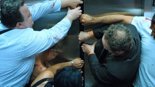 女孩乱按电梯按钮，差点害死所有人