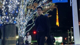 风衣男子东京六本木经典复刻危险派对