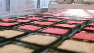 The factory actually produced colorful instant noodles
