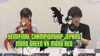 SEMIFINAL CHAMPIONSHIP JEPANG MONO GREEN VS MONO RED 🍀 BLACK CLOVER MOBILE