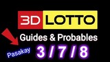 3D LOTTO | SWERTRES HEARING TODAY | JANUARY 03 - 04 2020