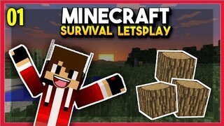 Ang simula ng epic adventure! | Ep 01 | Minecraft Survival Let's Play | Tagalog
