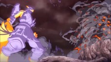 Boruto, Naruto, Sasuke and other Kage vs Kinshiki and Momoshiki Otsutsuki