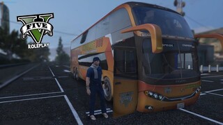 JADI SOPIR BUS ANTAR KAMPUNG !! GTA V ROLEPLAY INDONESIA