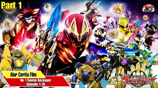 Alur Cerita No 1 Sentai Gozyuger Part 1 (Episode 1-10)