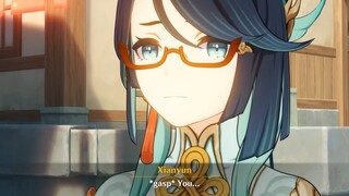 That ONE moment when Xianyun breaks character..