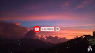 Time Lapse Sunset @BAGUIO CITY, Philippines