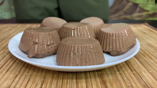 Một món tráng miệng đơn giản KHÔNG nướng và KHÔNG gelatine #amthucngon