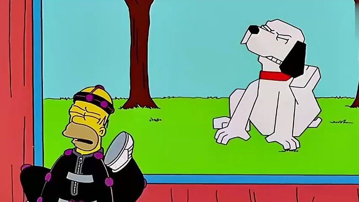 The Simpsons: Rohmer took out the crayon from his brain and became a genius, but he was unhappy#Anim