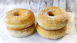 The best donut recipe โดนัทนมสด โดนัทน้ำตาล