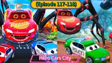 Hero Cars City (Season 5) (Episode 117-118) This Check out the Spider McQueen Compaltion (7 Menit)