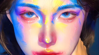 When I used a colorful eyeshadow palette for contouring! It was insane