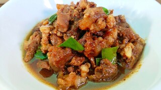 เนื้อหวานผัดกระเทียมพริกไทย (เมนูช่วงเปิดเทอม..เด็กๆชอบหวานอร่อย)สไตล์ | ครัวบ้านๆ Channel