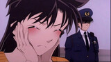 Conan M27 Kaito menyamar sebagai petugas polisi dan Aoko datang ke rumah sakit untuk menemui Nakamor
