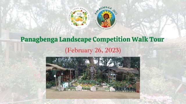 Panagbenga Landscape Competition Walk Tour 2023
