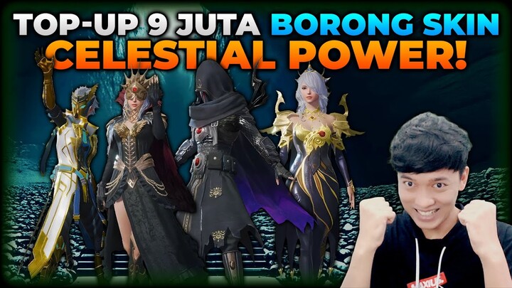 NEKAT TOP UP SENILAI RP 9.000.000 ?! BORONG SEMUA SKIN SULTAN CELESTIAL POWER LANGKA!! - PUBG MOBILE