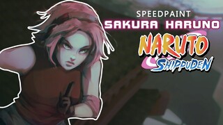 🌸 【Speedpaint】 Sakura Haruno - Naruto Shippuden  CLIP STUDIO PAINT