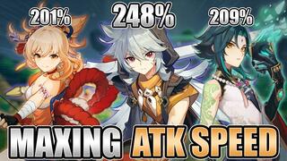 What 248% Attack Speed Looks Like | Genshin Impact