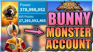 Bunny's Account [2.1B power in lost troops] Rise of Kingdoms