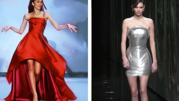 Sister Zan’s figure, poise, and walk are in no way inferior to professional models (Tom Holland real