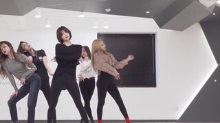 When EXID's practice room dance was added with special effects