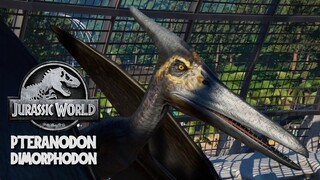 Pteranodon & Dimorphodon Breakout! Jurassic World Evolution Mods (4K 60FPS)