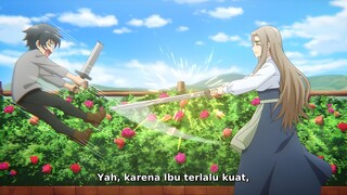 Mushoku no Eiyuu Episode 1 - MC Latihan Sama Emaknya tapi Malah Mental + Nyangkut di Pohon