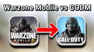 4 Differences Between CODM and Warzone Mobile