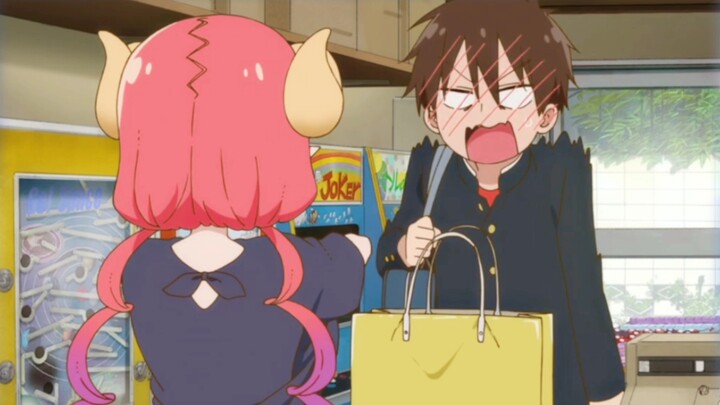 [Kobayashi's Dragon Maid] It turns out that big breasts are meant to store fire. . . .