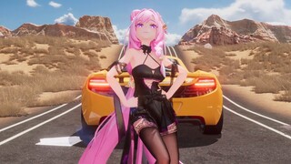 [4K Fabric\MMD.3D\ Honkai Impact 3] Alicia: Sự kết hợp đen trắng giúp công việc dễ dàng hơn