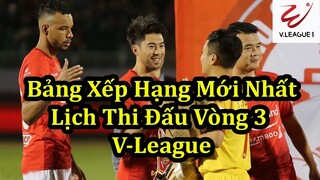 Kết Quả V-League Vòng 2 - Bảng Xếp Hạng Mới Nhất - Lịch Thi Đấu Vòng 3