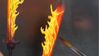 [elminiaturista] แบบฝึกหัดการวาดภาพดาบของ Warhammer 40K Emperor's Sword หวังว่าคุณจะชอบมัน!