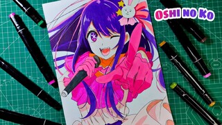 Drawing Ai Hoshino - Oshi no Ko